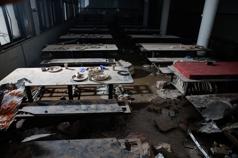 Lunch plates abandoned, plane parts embedded in walls after Air India jet hit doctors' hostel