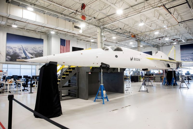 Boom Supersonic XB-1 breaks sound barrier over Mojave Desert