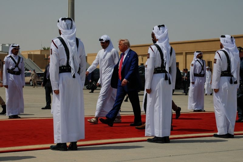 US would make Gaza a 'freedom zone', Trump says in Qatar