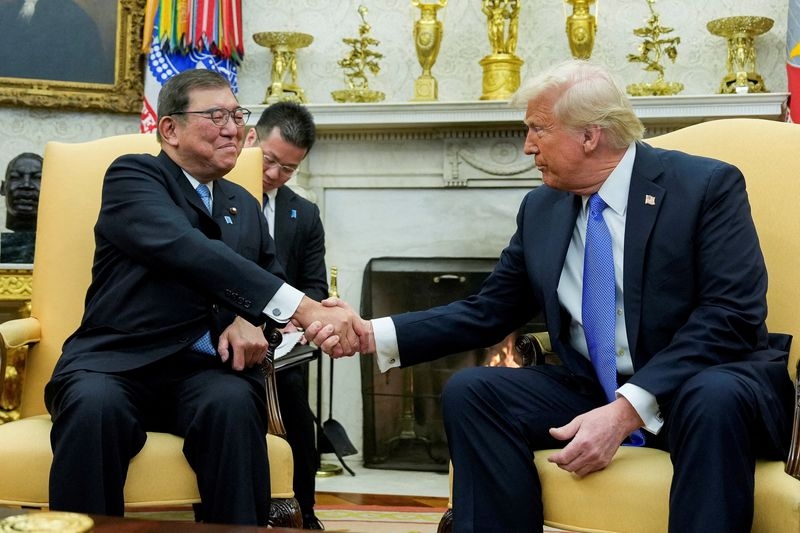 Trump and Japan PM discuss tariffs, Israel's attacks against Iran