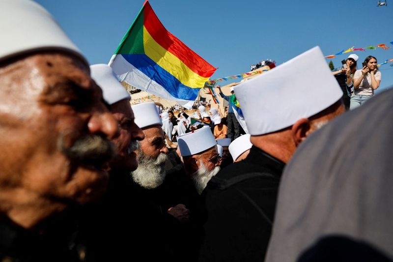 Druze religious elders from Syria make historic visit to Israel