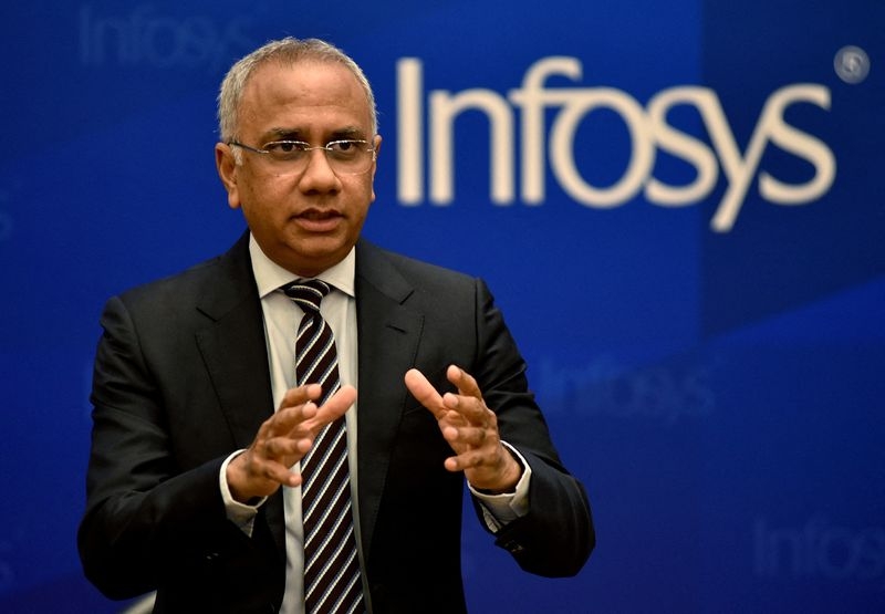 Infosys CEO among highest paid in Indian IT as compensation rose 22% to $9.4 million last fiscal