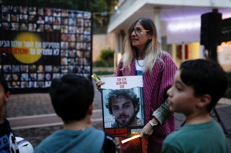 Hostage mother gets first sign of life from son shackled in Gaza tunnel