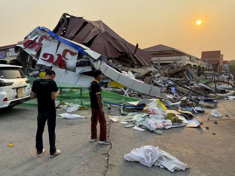 In Myanmar's 'Abode of Kings', earthquake hits home of military power