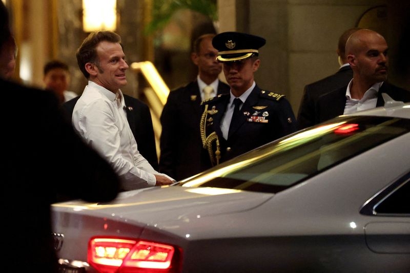 France may toughen stance on Israel if it continues blocking Gaza aid, Macron says