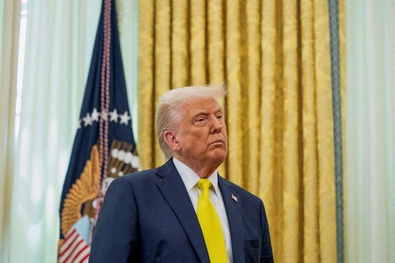 Trump's approval rating ticks lower, economic concerns weigh, Reuters/Ipsos poll finds