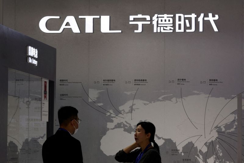 Shares of China's CATL open 12.5% higher in Hong Kong trading debut