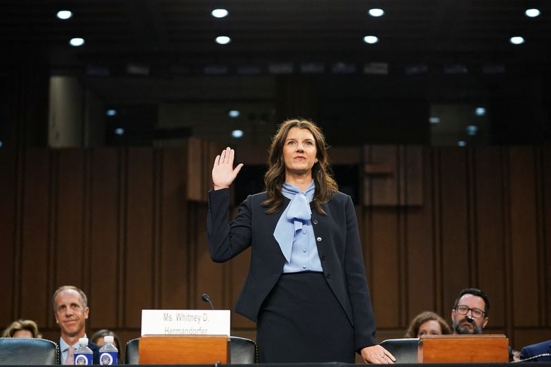 Trump appellate court nominee defends experience at US Senate hearing