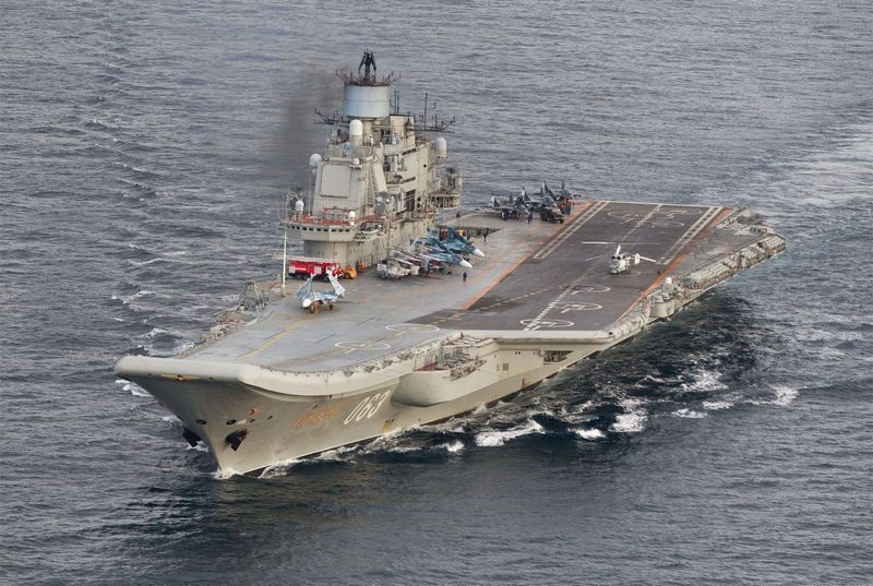 Russia's lone aircraft carrier likely to be scrapped or sold, says shipbuilding chief