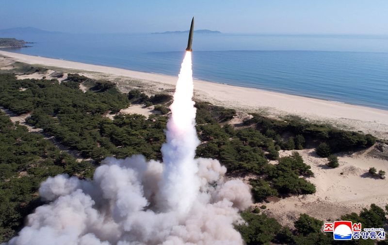 North Korea's Kim Jong Un leads missile test, stresses nuclear force readiness, KCNA says