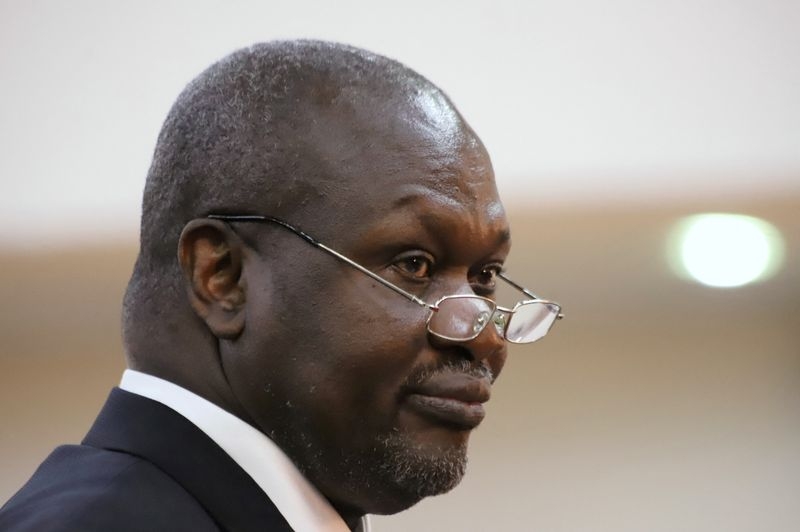 Riek Machar, South Sudan's embattled vice president