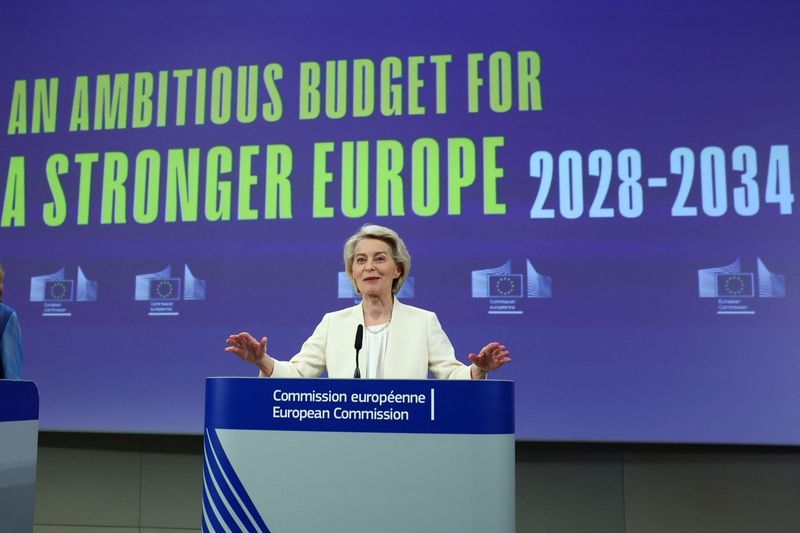 Eu's von der Leyen unveils "budget for new era" with step change in direct EU revenue
