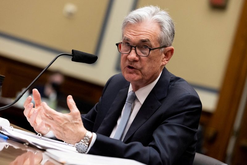 Morning Bid: Markets calm down after Powell poser