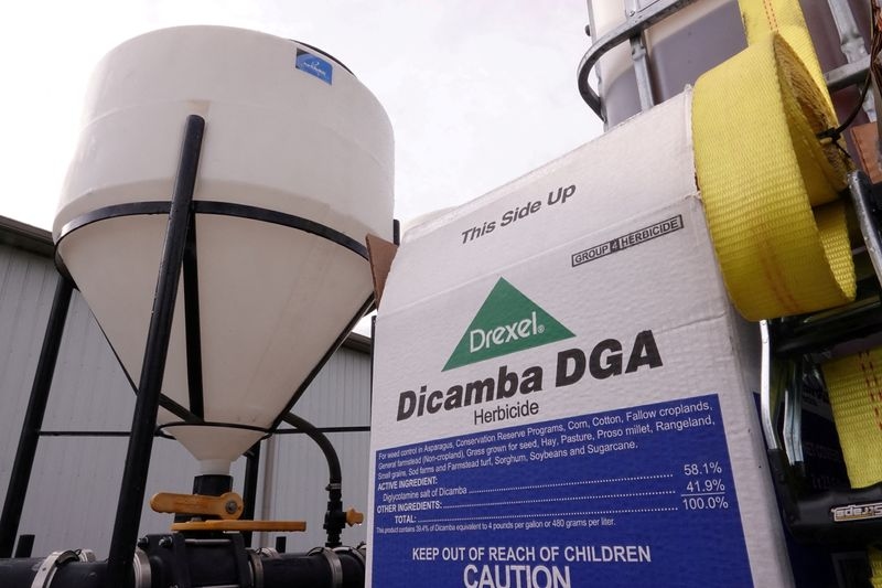 US EPA moves to approve dicamba weedkiller use on cotton, soybeans