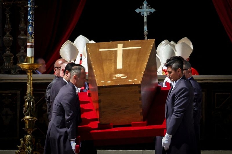 Pope Francis' funeral through the eyes of Reuters photographers