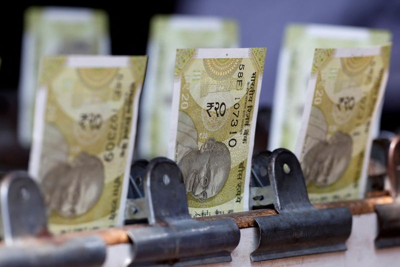 Rupee supported at open by dollar dip on US tariffs, fiscal concerns