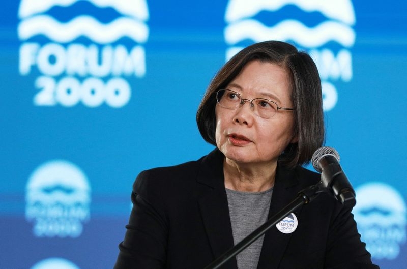 Former Taiwan president Tsai to make sensitive visit to Britain this week