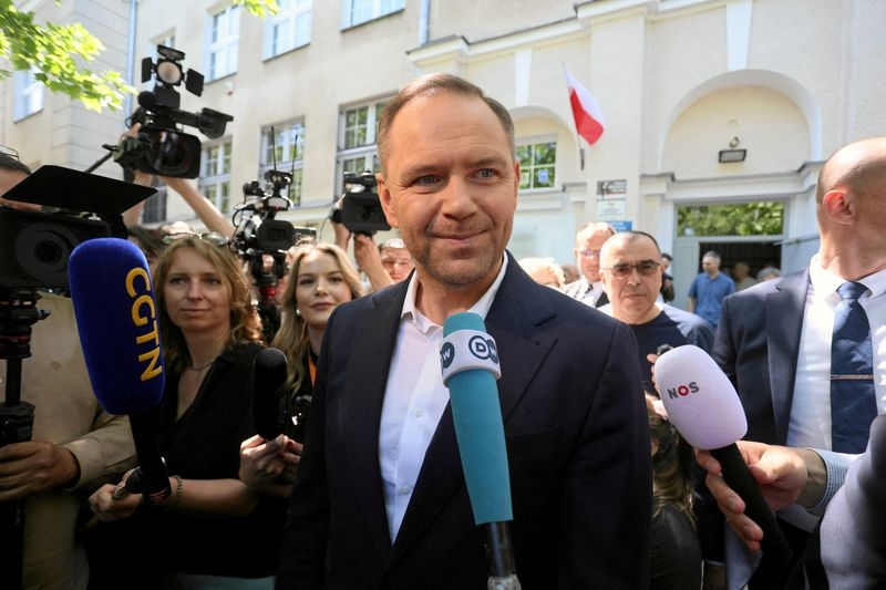 Polish eurosceptic Nawrocki wins presidential vote, electoral commission says