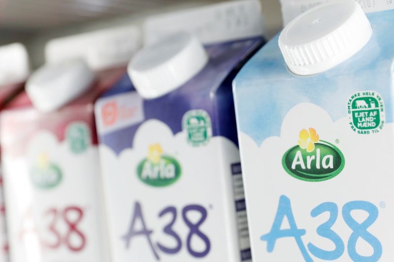 Dairy group Arla sees higher revenue in 2025 as prices rise