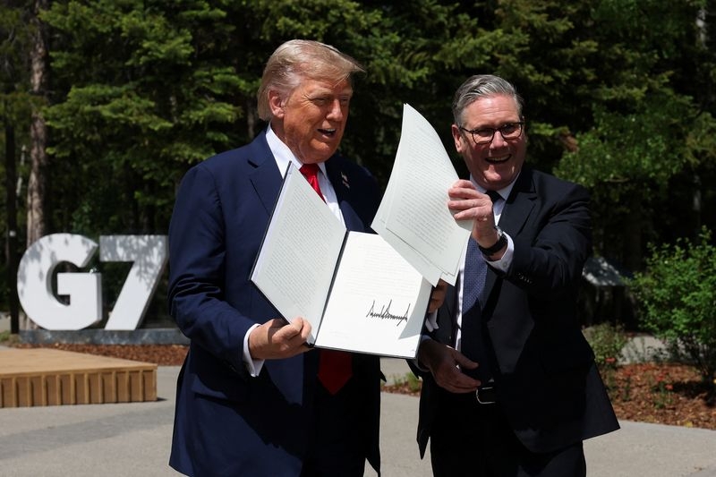 Trump, Starmer say US-UK trade deal finalized