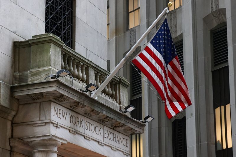 Wall Street futures, dollar ease in wake of credit blow