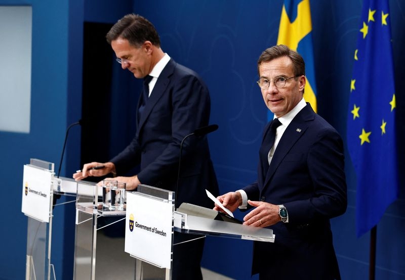 Sweden will reach new NATO spending target of 5% of GDP, prime minister says