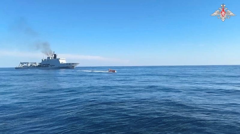 Russian and Chinese navies practice destroying 'enemy submarine', days after Trump move