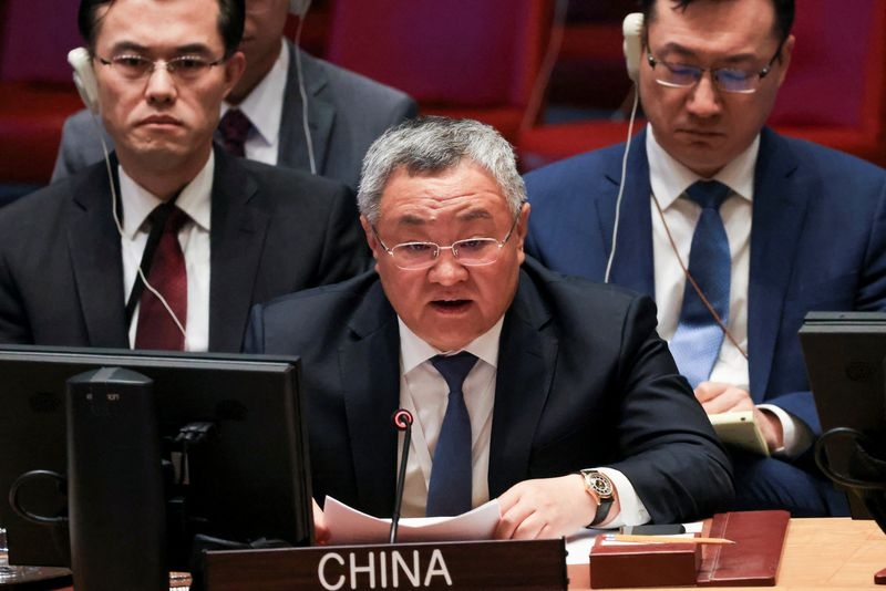 China's UN envoy condemns Israeli strikes on Iran