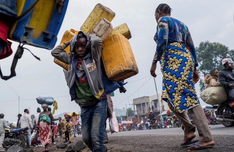 Shooting rings out in Congo's Goma after rebels claim city