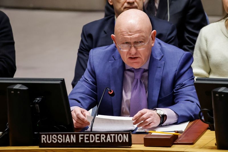 Russia tells UN West must stop arming Ukraine during any ceasefire