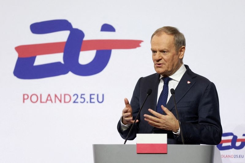 Poland's Tusk expects $160 billion of investment in 2025 to spur growth