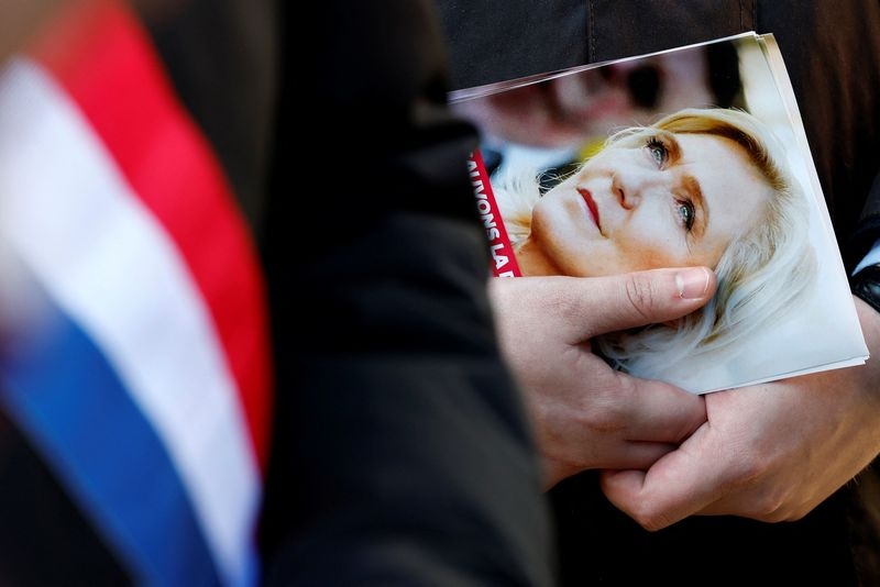 In Toulon, Le Pen's legal fightback leaves many French voters cold