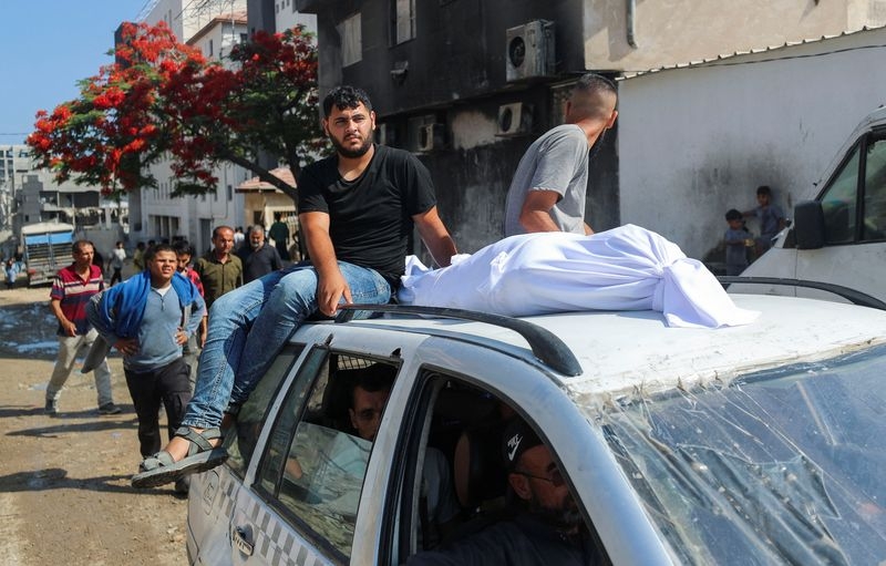 Humanitarian workers killed in Gaza bus ambush that Israel blames on Hamas