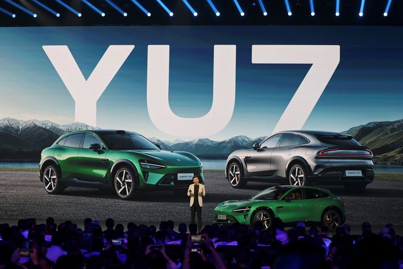 China's Xiaomi to start selling YU7 in July, a rival to Tesla's Model Y