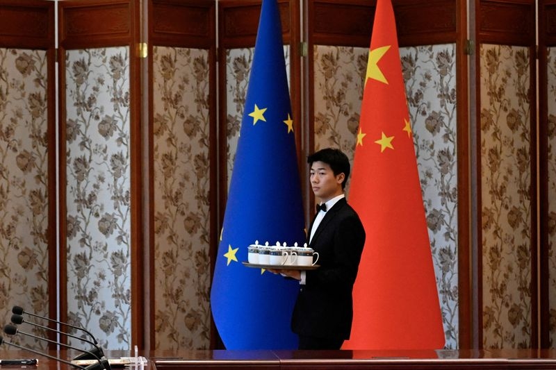 China a critical partner to Europe, Xinhua says hours before leaders meet
