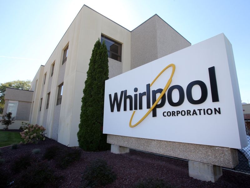 Whirlpool shares slump,; co slashes forecast and dividend