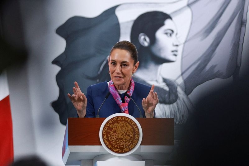 Fentanyl trafficking from Mexico to US has dropped 40%, Mexico's Sheinbaum says