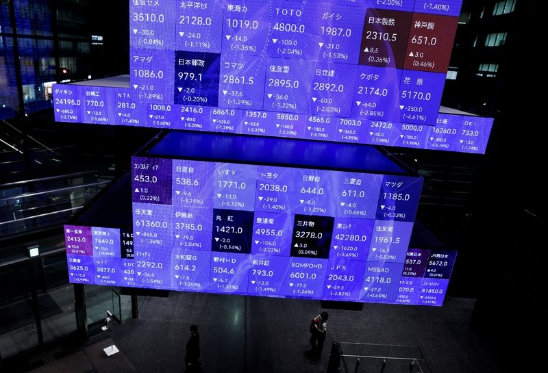 Asian stocks steady as investors brace for tariff deadline and Fed