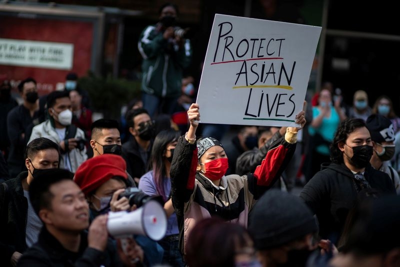 Anti-Asian online hate in US saw 'alarming surge' after election, report says