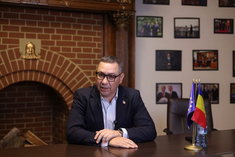 Presidential hopeful Ponta says will end Ukrainian grain exports via Romania