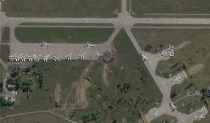 Exclusive-Ukraine hit fewer Russian planes than it estimated, US officials say
