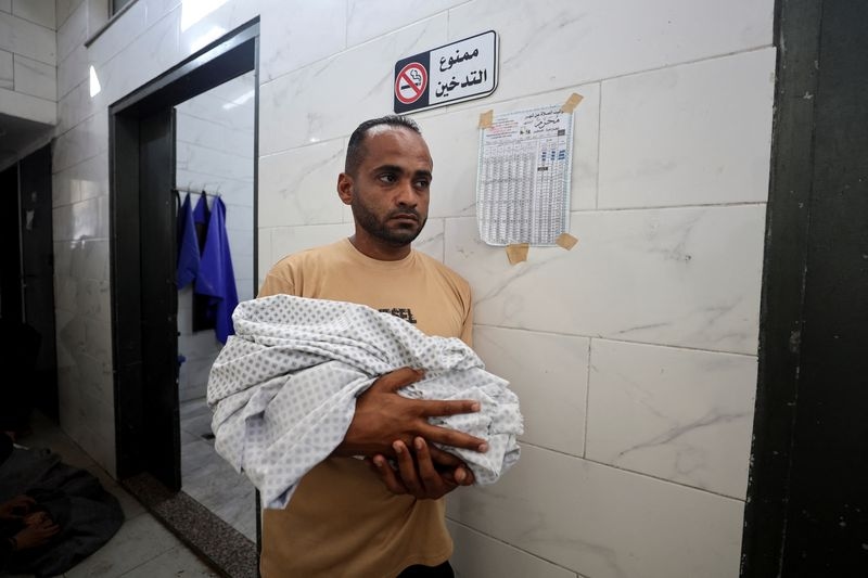 Baby boy starves to death in Gaza as hunger spreads, medics say