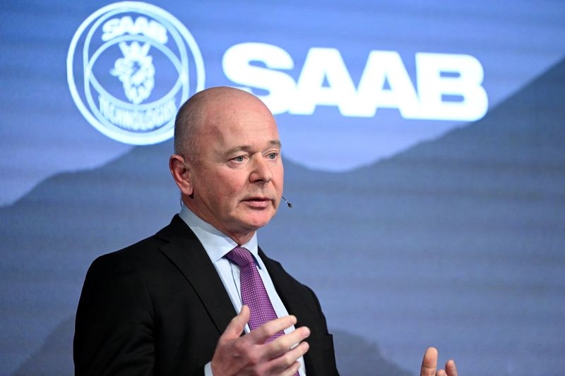 Saab CEO sees Europe streamlining defence demands amid spending push