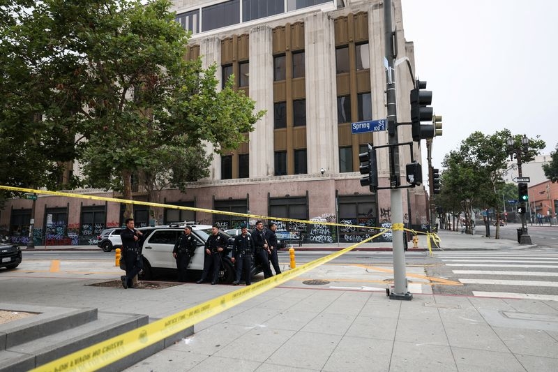 Journalists among the injured in LA as ICE protests grow violent