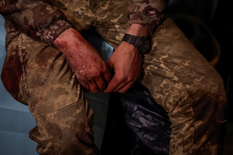 Some Ukrainian soldiers say Russians must withdraw before any peace talks