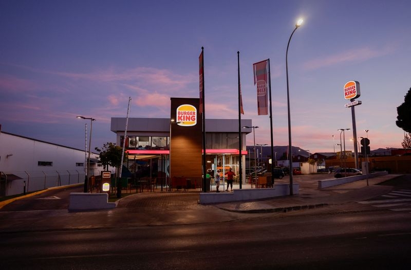 Burger King parent beats fourth-quarter estimates on strong demand
