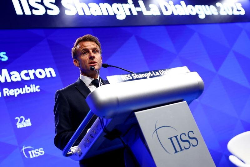 France's Macron calls for Asian coalitions as he warns of US-China divisions