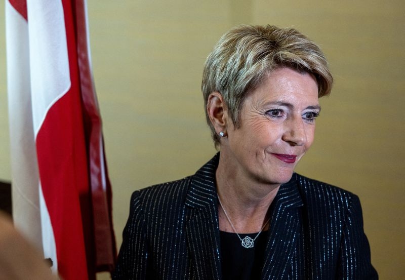 Swiss president heads to US for talks to defuse tariff threat