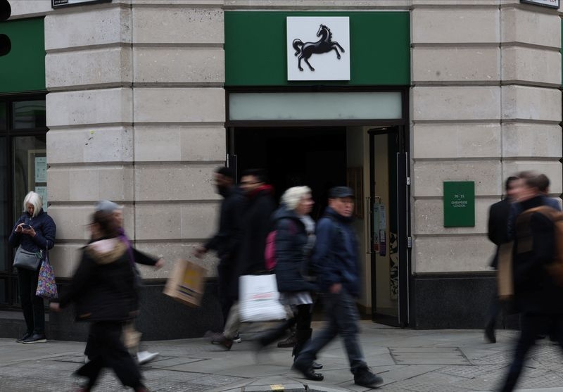 Lloyds first-quarter profit drops, sets aside $133 million for tariff impact