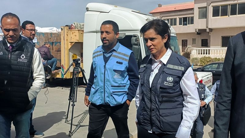 Majority of medical equipment supplies at 'stock zero' in Gaza, WHO says